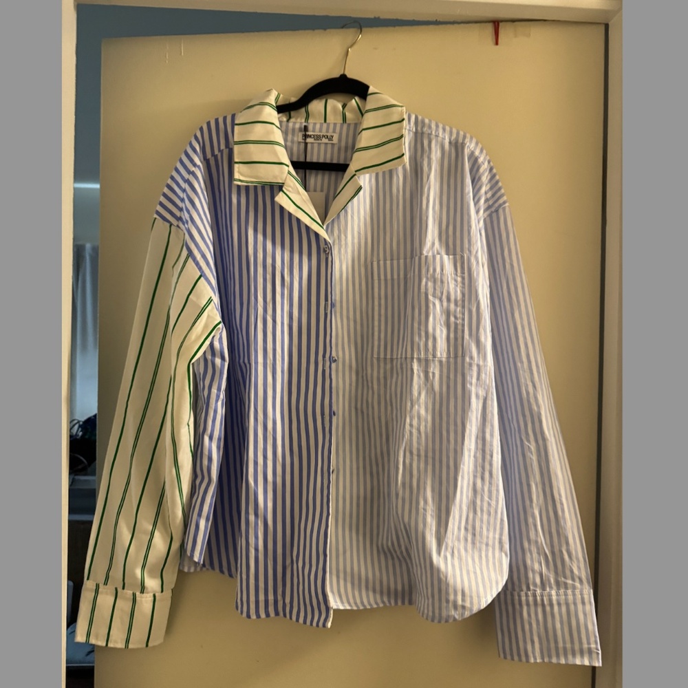 Multi Patterned button down - Picture 2 of 3